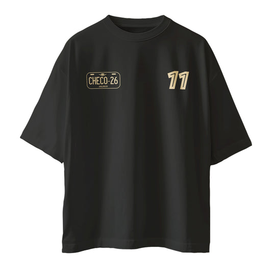 Checo Cadillac F1 - 11 Sergio Perez Playera Oversize Negra