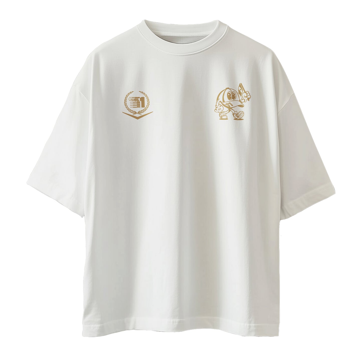 Dale Recio Sergio - Playera Blanca Oversize